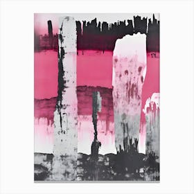 'Pink' Abstract Canvas Print