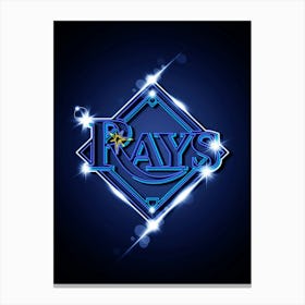 Tampa Bay Rays Logo Canvas Print