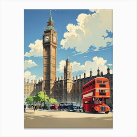 Big Ben In London Canvas Print