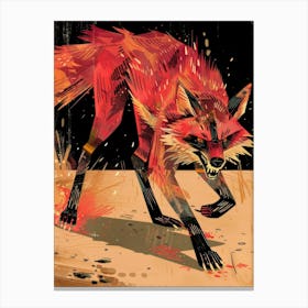 Red Fox 13 Canvas Print