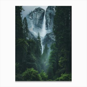 Waterfall Forest (23) Canvas Print