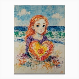 Heart Of The Sea 2 Canvas Print