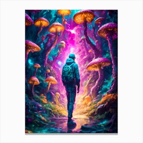 Surreal Paths Canvas Print