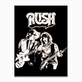 Rush band music 7 Canvas Print