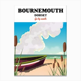Bournemouth Dorset Seaside Canvas Print