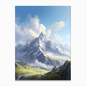 Mountain Landscape Canvas Print