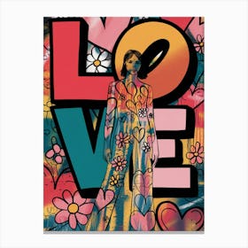 Love colors Canvas Print