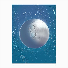 Moon In The Sky Canvas Print