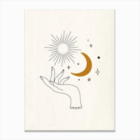 Day And Night Canvas Print