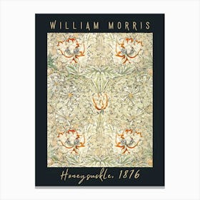 William Morris Honeysuckle 1 Canvas Print