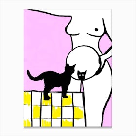 Pussycat Canvas Print