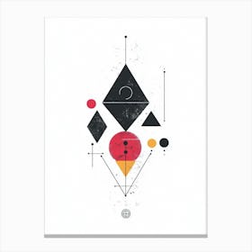 Geometric Shapes 1 Canvas Print