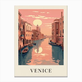 Vintage Travel Poster Venice 4 Canvas Print