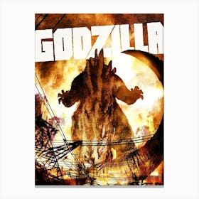 Godzilla (1954) Canvas Print