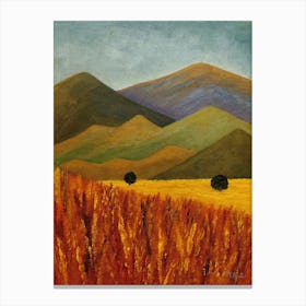 Before The Harvest Canvas Print