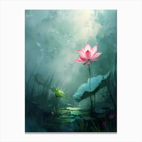 Lotus Flower Canvas Print