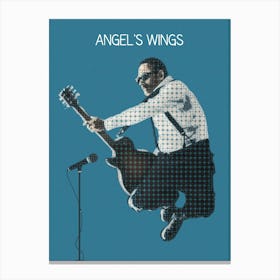 Angel S Wings Mike Ness Social Distortion Canvas Print