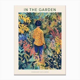 In The Garden Poster Sissinghurst Castle Garden United Kingdom 2 Canvas Print