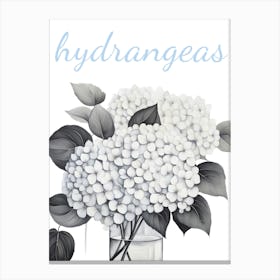 Hydrangeas 2 Canvas Print