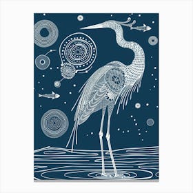 Heron 2 Canvas Print