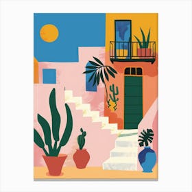 House In Mexico Canvas Print