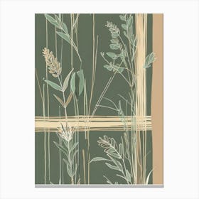 Grasses Canvas Print