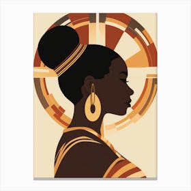 African Woman 40 Canvas Print