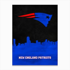 New England Patriots 4 Canvas Print