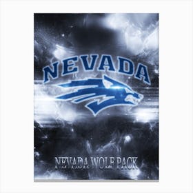 Nevada Wolf Pack Canvas Print