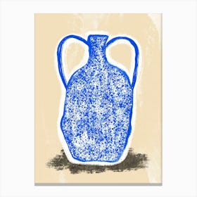 Big Blue Vase Canvas Print