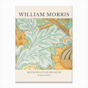 William Morris Metropolitan Museum 7 Canvas Print