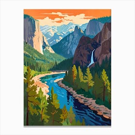 Yosemite Valley Canvas Print