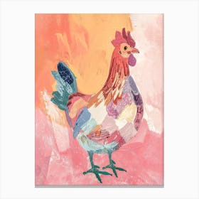 colorful Chicken Canvas Print