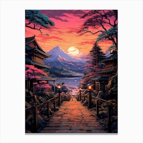 Japanese Landscape 30 Canvas Print