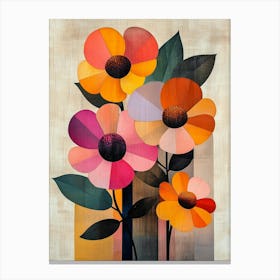 Colorful Flowers 19 Canvas Print