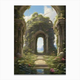 Fairytale Garden Canvas Print