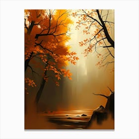 Autumn Forest 11 Canvas Print