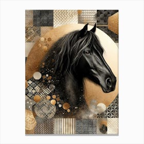 Creative Horse Beauty Illustration Nr 54 Canvas Print