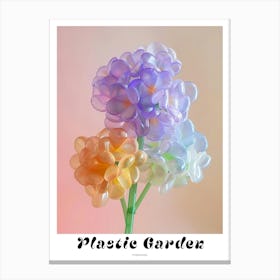 Dreamy Inflatable Flowers Poster Hydrangea 1 Canvas Print