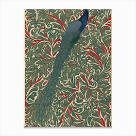 Peacock 34 Canvas Print