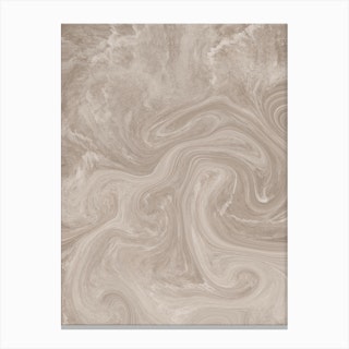 Marmor Marble Beige Canvas Print