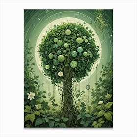 Green Tree Canvas Print