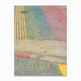 San Francisco Castro District II on Film Canvas Print
