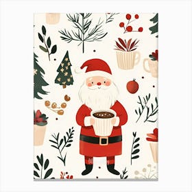 Christmas Santa 1 Canvas Print