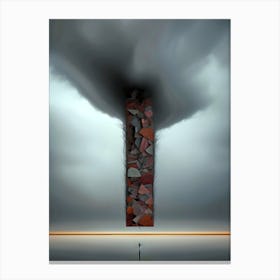 Tower Of Bricks Canvas Print