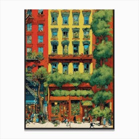 New York City 4 Canvas Print