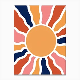 Sun Art 1 Canvas Print