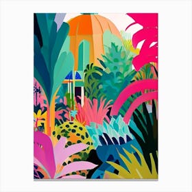 Gardens By The Bay, 1, Singapore Abstract Still Life Canvas Print