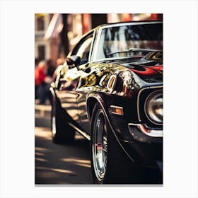 Close Of American Muscle Car 011 Canvas Print