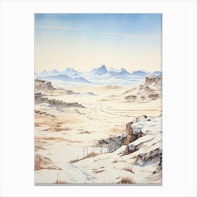 Gobi Gurvansaikhan National Park Mongolia 2 Canvas Print
